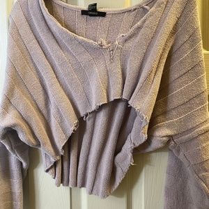 Cropped sweater